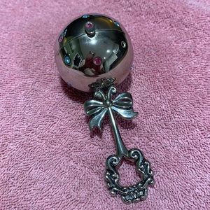 Lenox baby rattle
